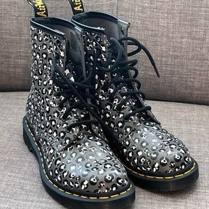 Dr Martens - 1460 Gray Leopard Boot